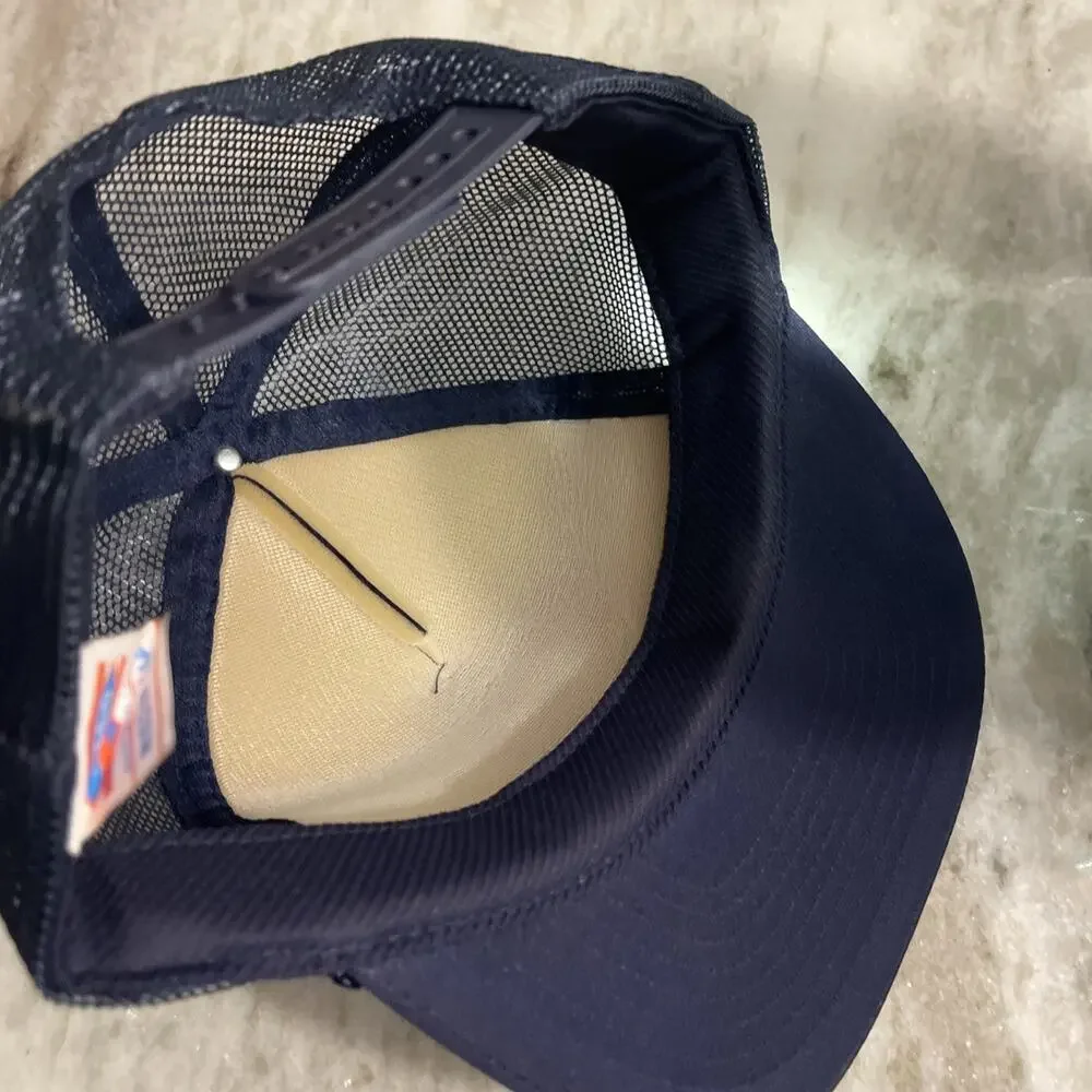 KOKOMO Pump Supply hat Navy Blue adjustable Snap-back cap